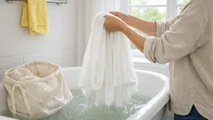 Så tvättar du gardiner i badkar och hänger upp dem direkt för mindre skrynklor