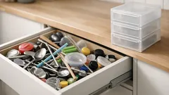 Så får du ordning i kökslådan med småboxar och tydliga zoner