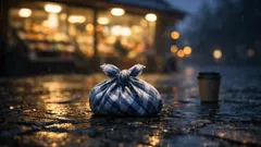 Glömt ekopåsen? Knyt en näsduk till en stabil minipåse på 1 minut