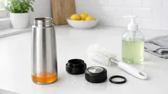 Sportdryck i rostfri termos: så undviker du beläggning, lukt och missfärgning