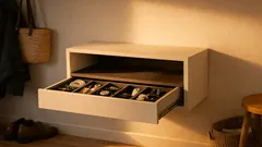 Så slipper du dödutrymme i en liggande Kallax med skenor och utdragslådor