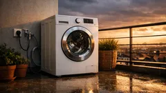 Därför bör du inte ha tvättmaskinen på balkongen – riskerna många missar