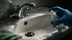 Så får du bort kalk och vattenfläckar i handfatet utan att repa porslinet