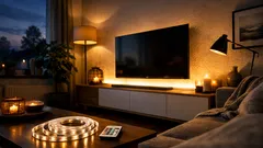 Så får du hotellkänsla hemma med LED-tejp och indirekt belysning