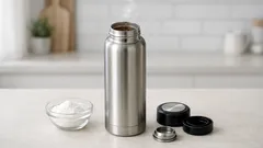 Så får du bort tefläckar i termos och vattenflaska på 30 minuter utan klor