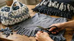 Tre snabba sätt att återbruka en sliten t-shirt – helt utan att sy