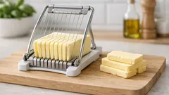 Skär smör i perfekta skivor med en äggskärare – knepet som sparar tid i köket