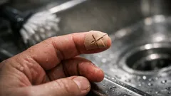 Plåster på fingertoppen som lossnar? Gör två små klipp så sitter det hela dagen