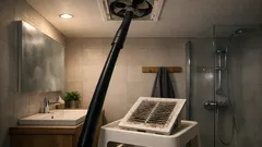 Så rengör du frånluftsfläkten i toaletten och får bort lukt och fukt på 15 minuter