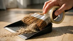 Packtejp på kvasten: städknepet som tar bort den sista smutskanten i hallen