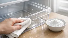 Så får du grönsakslådan i kylen ren och fräsch på några minuter