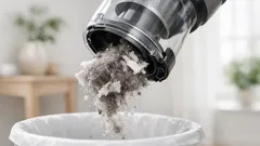 Så tömmer du dammsugarens behållare utan att hår fastnar – enkla knepet som sparar tid