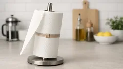 Gör din pappershållare enhandsvänlig på 5 minuter med tyg och gummiband