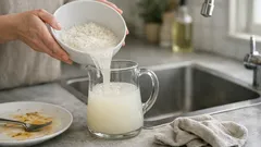 Sluta hälla ut rissköljvattnet – så använder du det för att lösa fett och kladd hemma