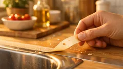 Maskeringstejp-tricket som håller fogar och skarvar rena utan skrubb