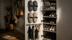 Tre DIY-hack som ger mer plats i skoskåpet utan att byta möbel