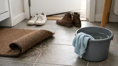 Så får du hallens kakel att se nystädad ut på 10 minuter med en fuktig trasa